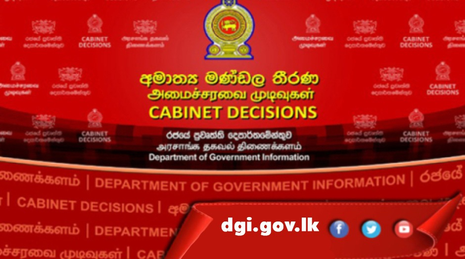 Cabinet Decisions taken at the cabinet Meeting conducted on 17.03.2025